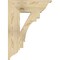 Ekena Millwork Merced Traditional Rough Sawn Bracket, Douglas Fir, 6"W x 22"D x 30"H BKT06X22X30MRC01RDF - alternate 4